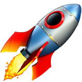 Icon of a rocket.
